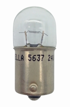 Picture of Hella Bulb 5637 24V 10W Ba15S B6 (2)