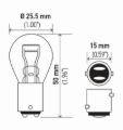 Picture of HELLA 7528TB Standard Series Incandescent Miniature Light Bulb