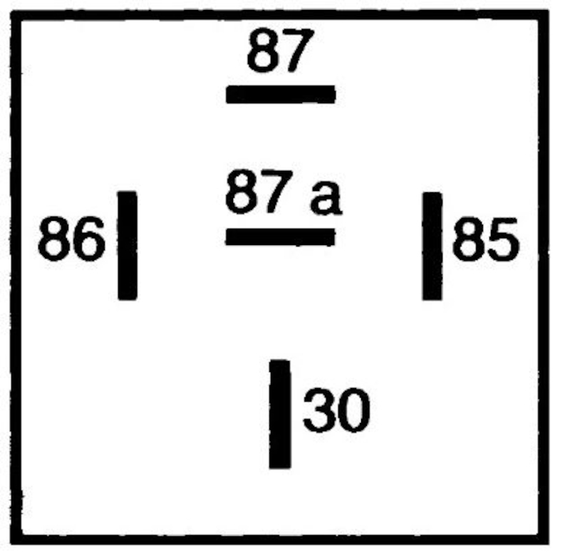 Picture of Hella Relay 12V 20/40A Spdt Res Bkt