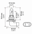 Picture of HELLA 9005P50TB Performance Series Halogen Light Bulb
