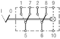 Picture of Hella Switch Rocker Spdt 6 Pole