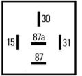 Picture of Hella Timer Control 12V 5Pin 0900S Delay On