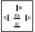 Picture of Hella Timer Control 24V 5Pin 0900S Delay On