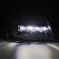 Picture of AlphaRex 04-08 Ford F-150 (No 2004 Heritage) NOVA-Series LED Proj HL Alpha-Blk w/Actv Lgt / Seq. Sig