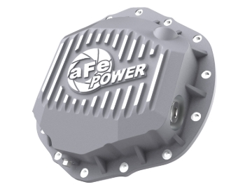 Picture of aFe Street Series Rear Differential Cover Raw w/ Machined Fins 20-21 GM Trucks V8-6.6L
