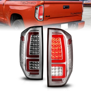 Picture of ANZO 2014-2021 Toyota Tundra LED Taillights Chrome Housing/Clear Lens
