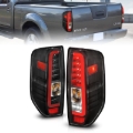 Picture of ANZO 2005-2021 Nissan Frontier LED Taillights Black Housing/Clear Lens