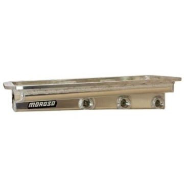 Picture of Moroso Chrysler Hemi (Incl. Keith Black/JP-1) Dry Sump 3 Pick Up 16AN Fittings Aluminum Oil Pan