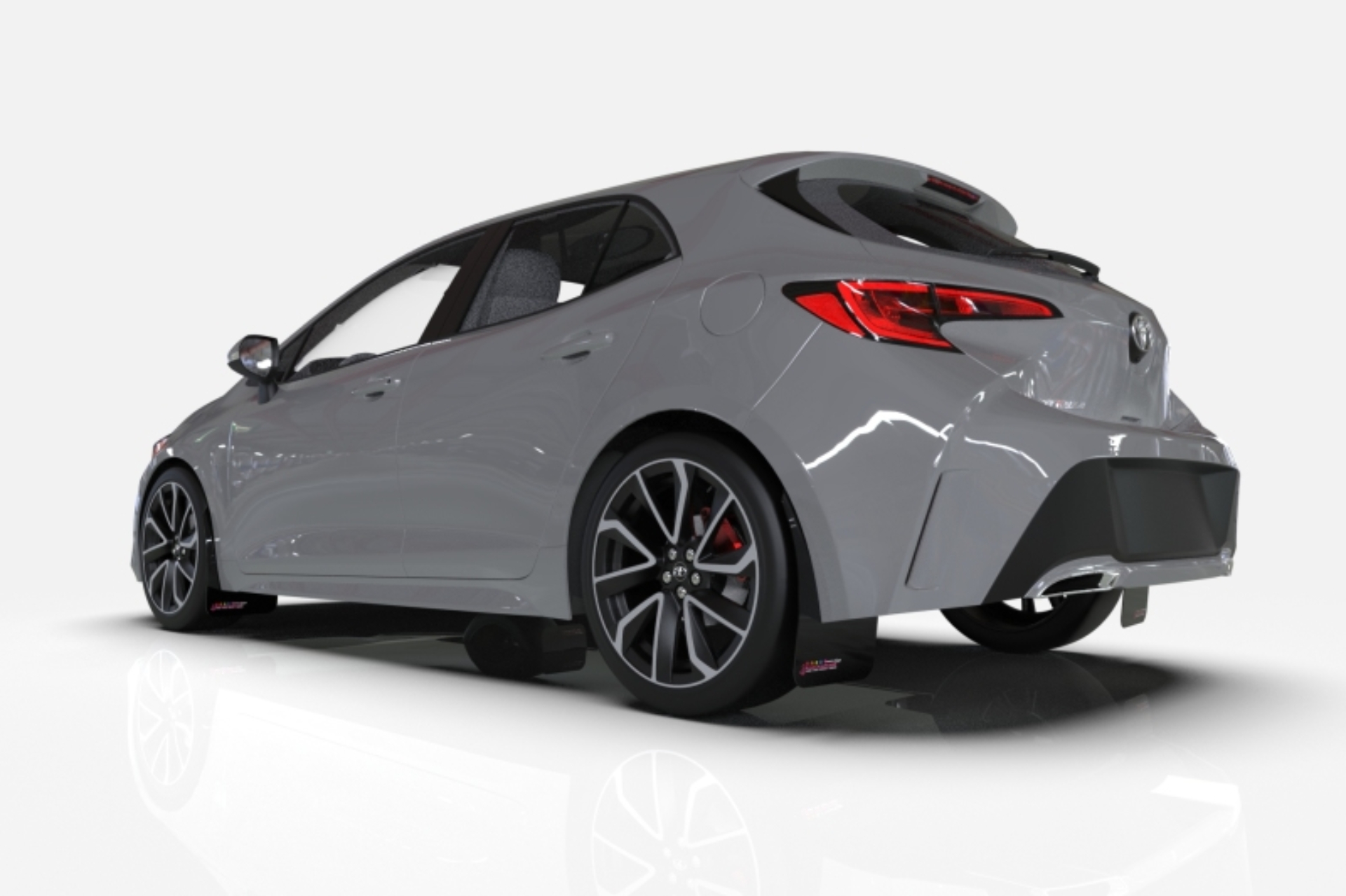 Picture of Rally Armor 19-22 Hyundai Veloster N Black Mud Flap BCE Logo
