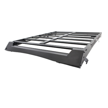 Picture of Go Rhino 19-21 Toyota Tundra CrewMax Ceros Low Profile Roof Rack - Tex. Blk