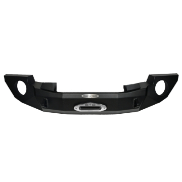 Picture of Rock Slide 07-18 Jeep JK 2-4 Door Rigid Full Front Bumper / No Bullbar / With Winch Plate