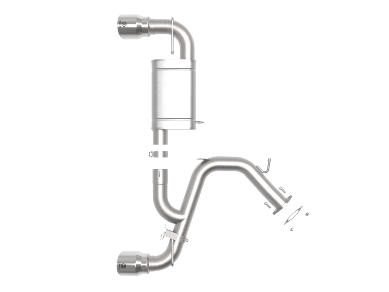 Picture of aFe Exhaust Axle Back - 49-37029-P