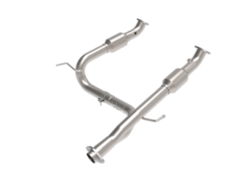 Picture of aFe Toyota Tacoma 05-15 V6-4.0L Twisted Steel Y-Pipe w/ Cat