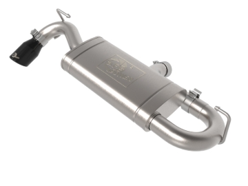 Picture of aFe Ford Bronco Sport 21-22 L3-1.5L (t)/L4-2.0L (t) Vulcan Axle-Back Exhaust System- Black Tips