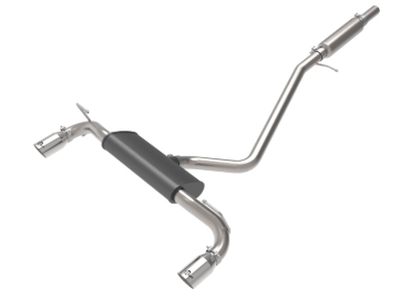 Picture of aFe Ford Bronco Sport 21-22 L3-1.5L (t)/L4-2.0L (t) Vulcan Cat-Back Exhaust System-Polished Tips