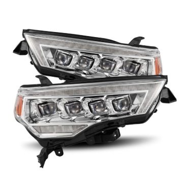 Picture of AlphaRex 14-22 Toyota 4Runner NOVA LED Proj Headlights Chrome w/ Activ Light/Seq Signal/DRL