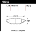 Picture of Hawk 08 WRX Rear HPS Street Brake Pads