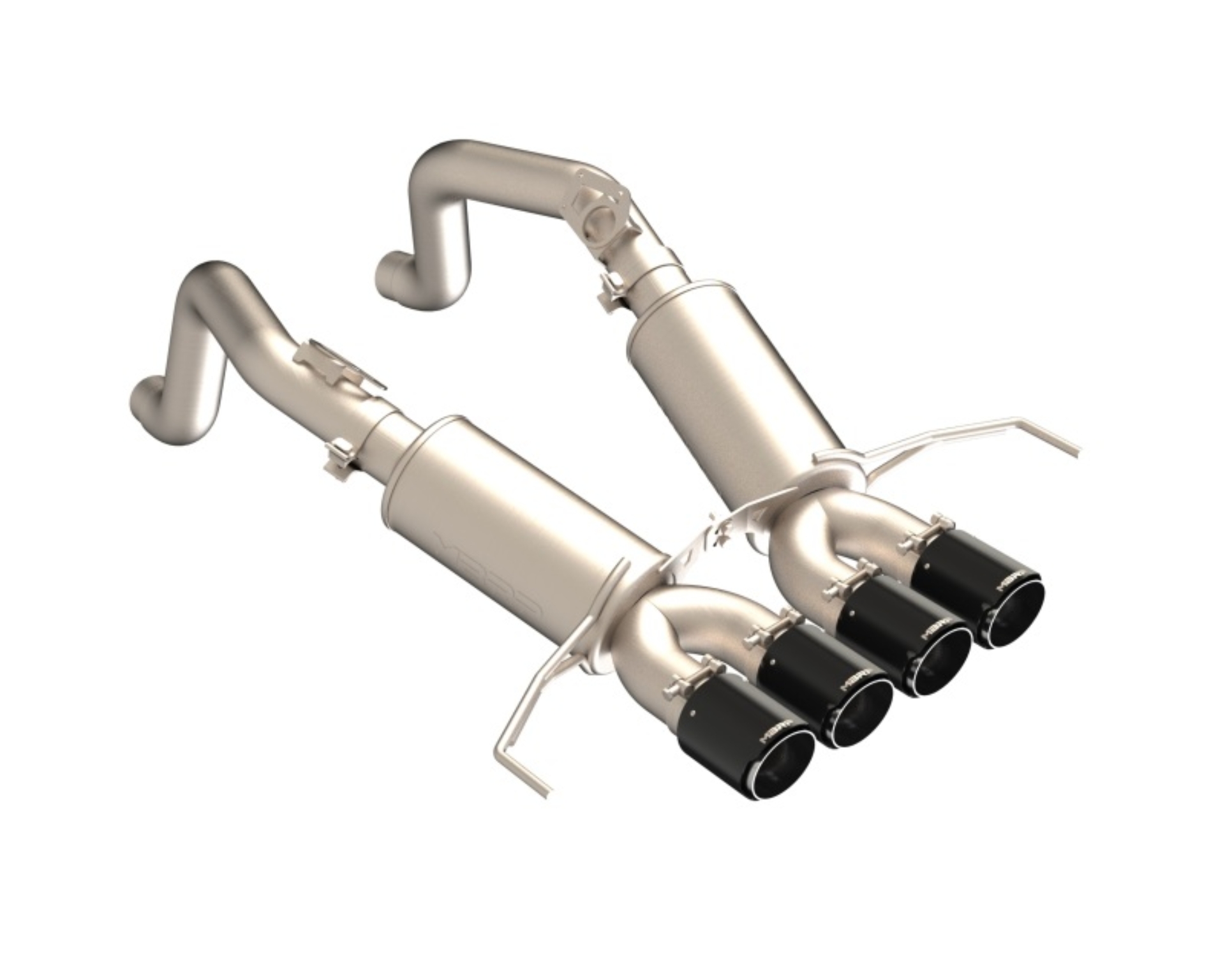 Picture of MBRP 14-19 Chevrolet Corvette 3in Dual Split Rear Axle Back w/ Carbon Fiber Tips