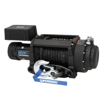 Picture of Superwinch 18000 LBS 12V DC 33/64in x 79 ft Synthetic Rope Tiger Shark 18000SR Winch