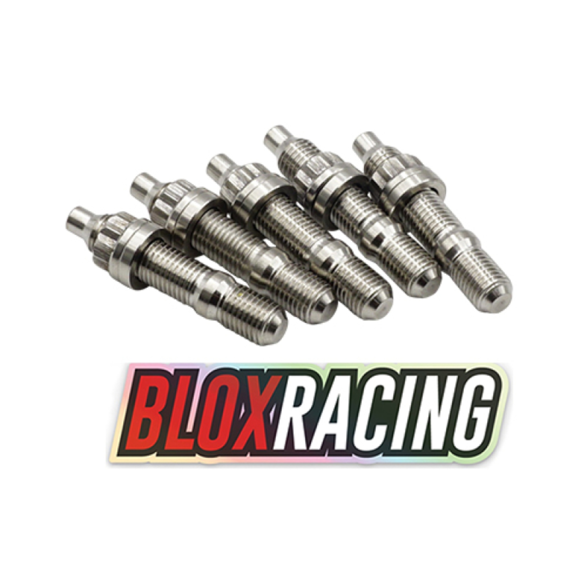 Picture of BLOX Racing Stainless Steel Exhaust Manifold Studs 5-Piece Set - M10x1.25 55mm