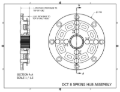 Picture of Clutch Masters Heavy Duty Sprung Hub for Custom DCT Flywheel Applications