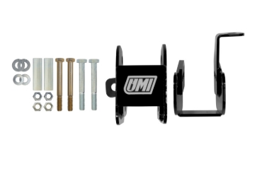 Picture of UMI Performance 82-02 GM F-Body Lower Control Arm Relocation Brackets - Bolt-In