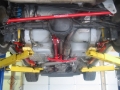Picture of UMI Performance UMI Crossmember Reinforcements Suspension Arms & Components - 2203AS-B