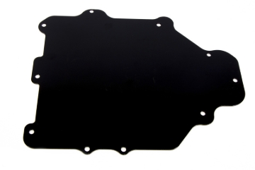 Picture of UMI Performance 93-02 GM F-Body HVAC Delete Panel Aluminum Black