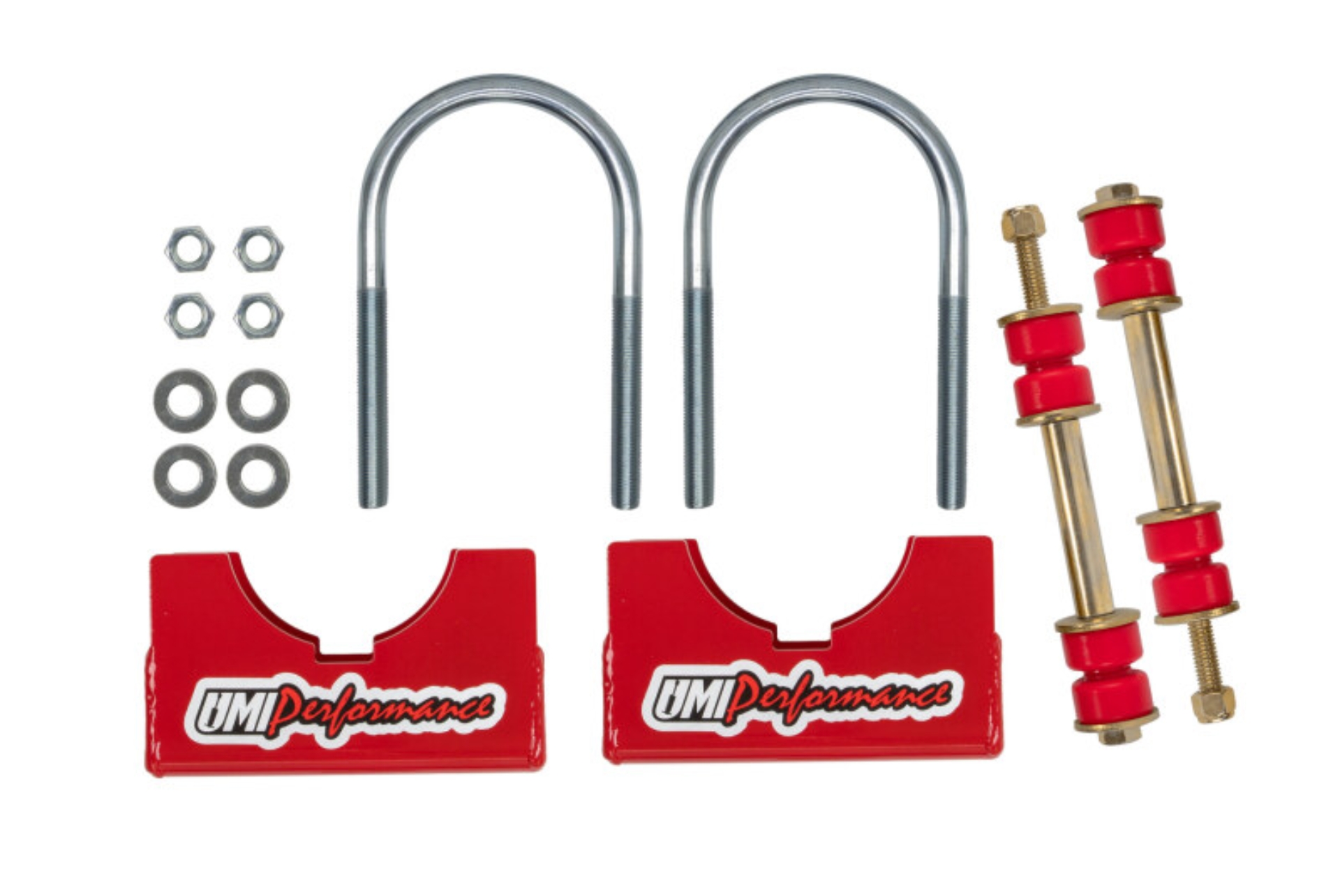 Picture of UMI Performance Aftermarket Rear End Sway Bar Installation Kit- 3-1/4in Axle Tubes