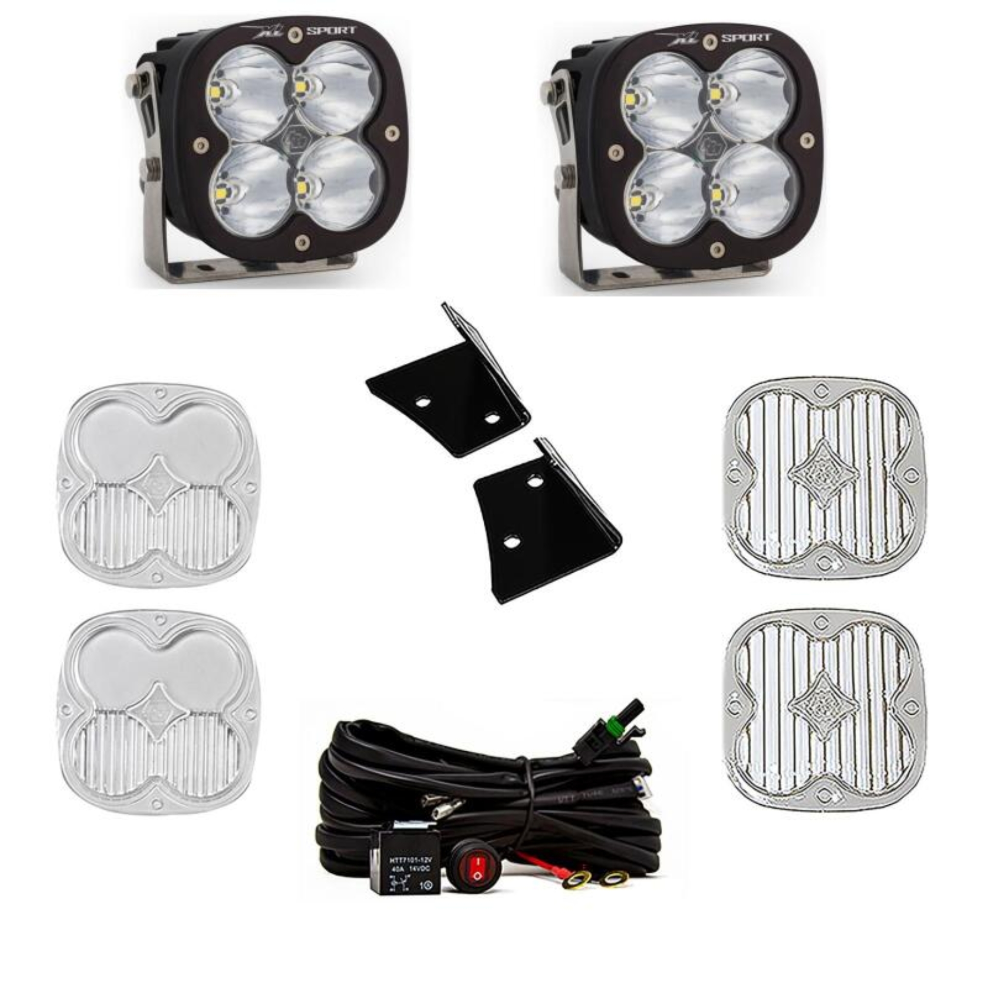 Picture of Baja Designs 07-17 Jeep Wrangler Rubicon A-Pillar Mount Kit
