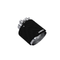 Picture of MBRP Universal Carbon Fiber Tip 2.5in ID / 5in OD Out / 6.5in Length Angle Cut Dual Wall