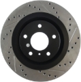 Picture of Sport Drilled & Slotted Brake Rotor; Front Left