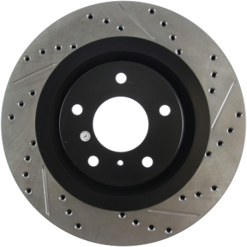 Picture of Sport Drilled & Slotted Brake Rotor; Front Left