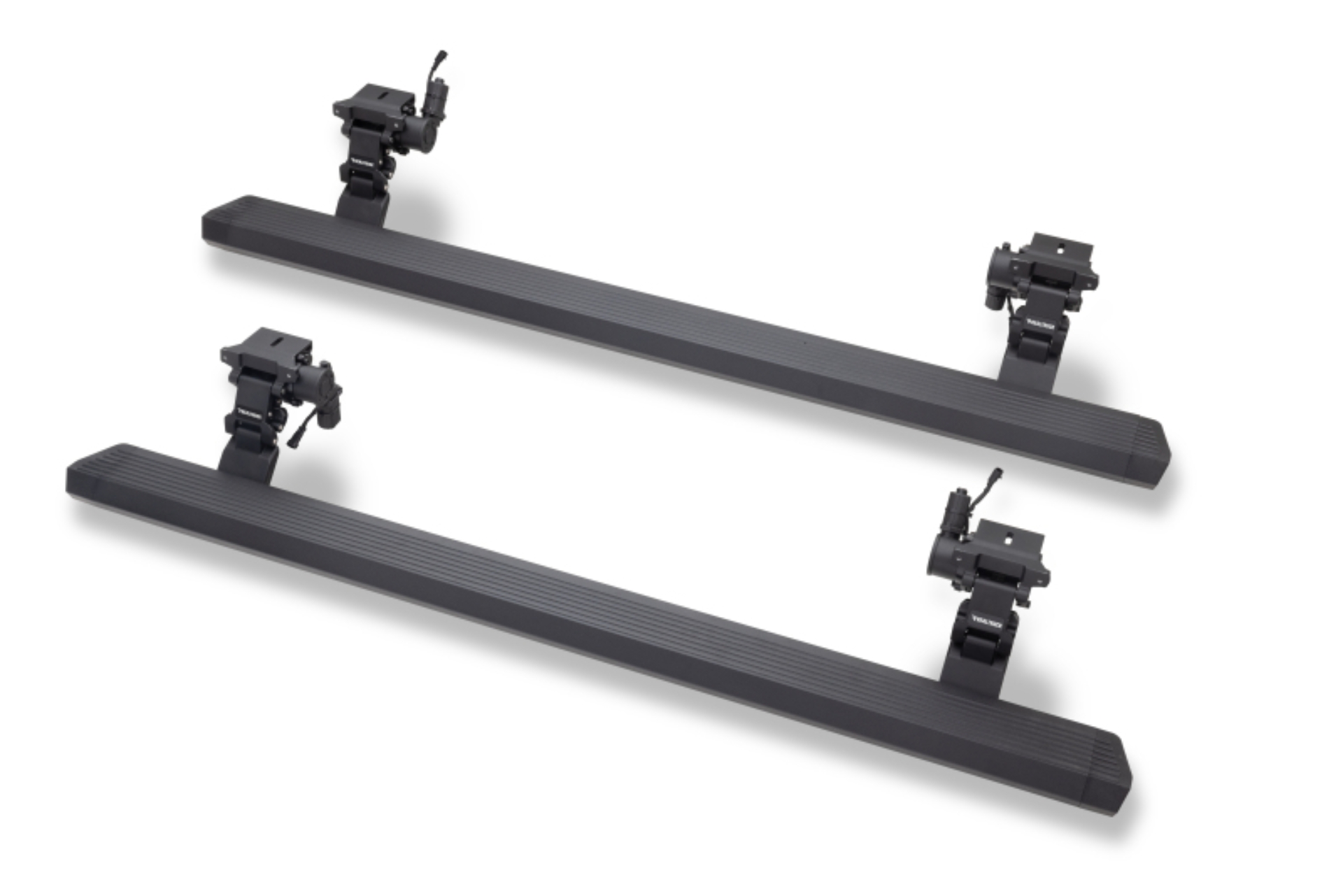 Picture of RealTruck 18-24 Jeep Wrangler 4dr VoltStep Electric Running Board Kit (Drilling Req.) - Tex. Blk