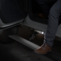 Picture of RealTruck 18-24 Jeep Wrangler 2dr VoltStep Electric Running Board Kit (No Drill) - Tex. Blk