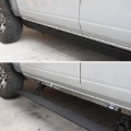 Picture of RealTruck 19-24 Ford Ranger Crew Cab 4dr VoltStep Electric Running Board Kit (No Drill) - Tex. Blk
