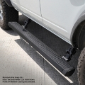 Picture of RealTruck 07-17 Jeep Wrangler 4dr VoltStep Electric Running Board Kit (Cut Req.) - Bedliner Coating