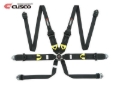 Picture of Cusco Universal 6 Point 3in Shoulder 3in Lap (HANS) w/Eyebolts (7/16-20UNF) FIA Racing Harness- BLK