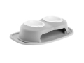 Picture of WeatherTech Pet Feeding System Double High 16oz 4in. Poly Bowl - Light Grey