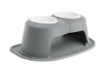 Picture of WeatherTech Pet Feeding System Double High 32oz 8in. Poly Bowl - Dark Grey