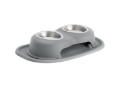 Picture of WeatherTech Pet Feeding System Double High 8oz 3in. Stainless Bowl - Dark Grey