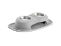 Picture of WeatherTech Pet Feeding System Double High 8oz 3in. Stainless Bowl - Light Grey