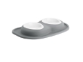 Picture of WeatherTech Pet Feeding System Double Low 16oz 2in. Poly Bowl - Dark Grey