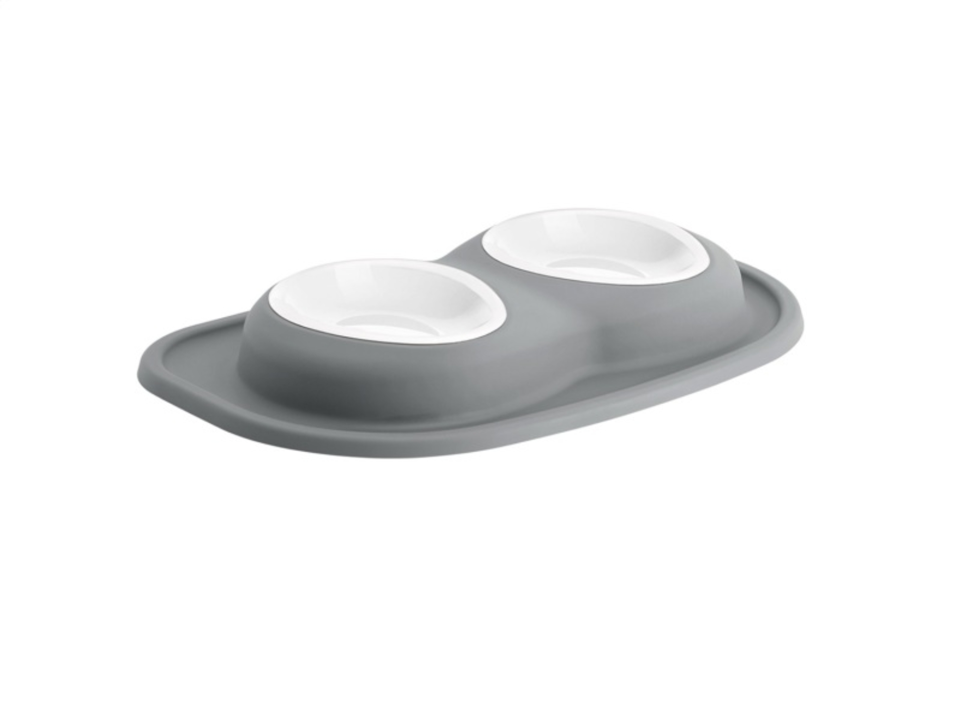 Picture of WeatherTech Pet Feeding System Double Low 16oz 2in. Poly Bowl - Dark Grey