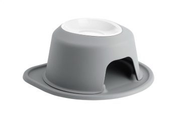 Picture of WeatherTech Pet Feeding System Single High 32oz 6in. Poly Bowl - Dark Grey