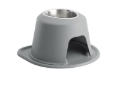 Picture of WeatherTech Pet Feeding System Single High 32oz 8in. Stainless Bowl - Dark Grey