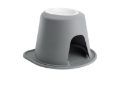 Picture of WeatherTech Pet Feeding System Single High 64oz 10in. Poly Bowl - Dark Grey