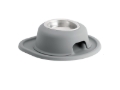 Picture of WeatherTech Pet Feeding System Single High 8oz 3in. Stainless Bowl - Dark Grey