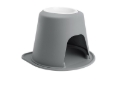 Picture of WeatherTech Pet Feeding System Single High 96oz 14in. Poly Bowl - Dark Grey