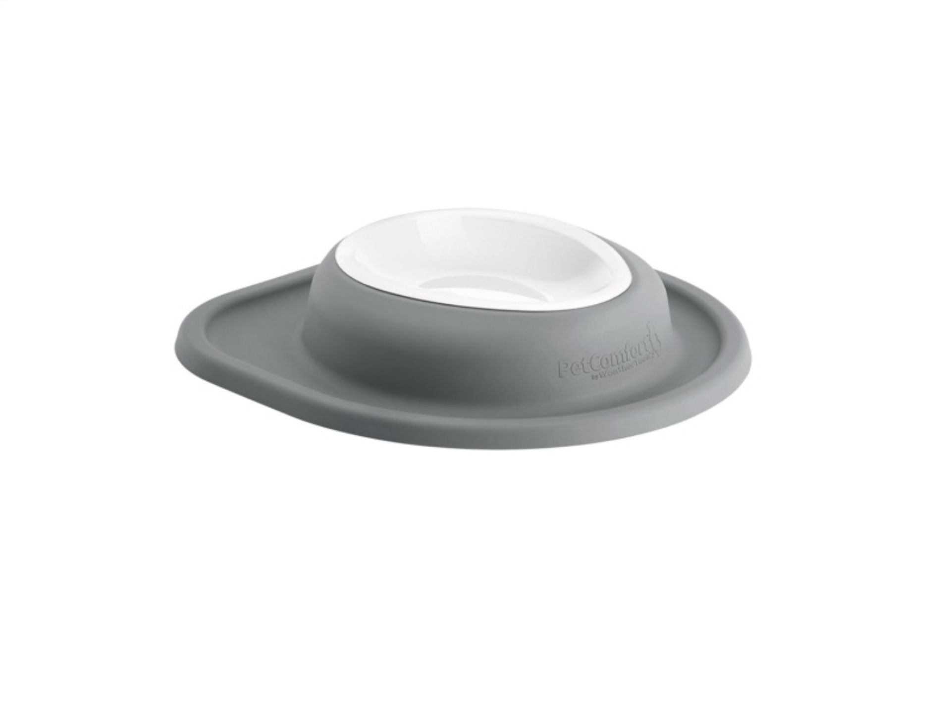 Picture of WeatherTech Pet Feeding System Single Low 16oz 2in. Poly Bowl - Dark Grey